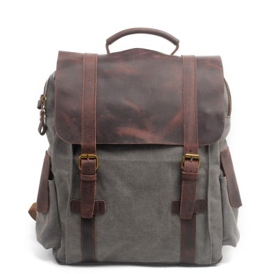 BW-Bag New Thunder Layer Leather Retro Backpack Notebook Bag