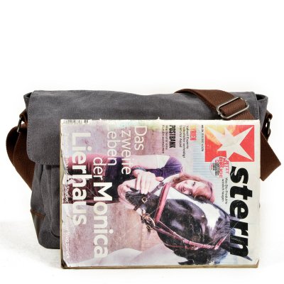 BW-Bag New Cross Section Oil Batik Canvas with Head Layer Leather Bag Waterproof SLR Camera Bag