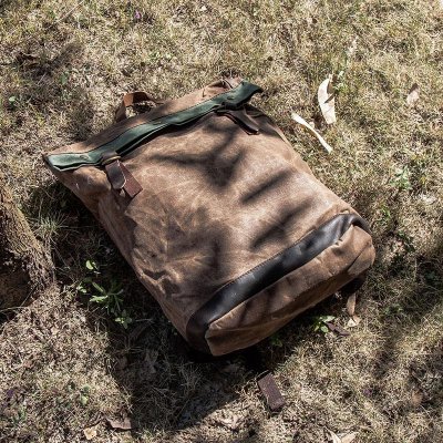 Vintage Canvas Backpack for men Travel Bag for men