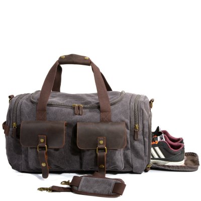 BW-Bag new large capacity canvas bag portable messenger bag sports luggage bag bag bag